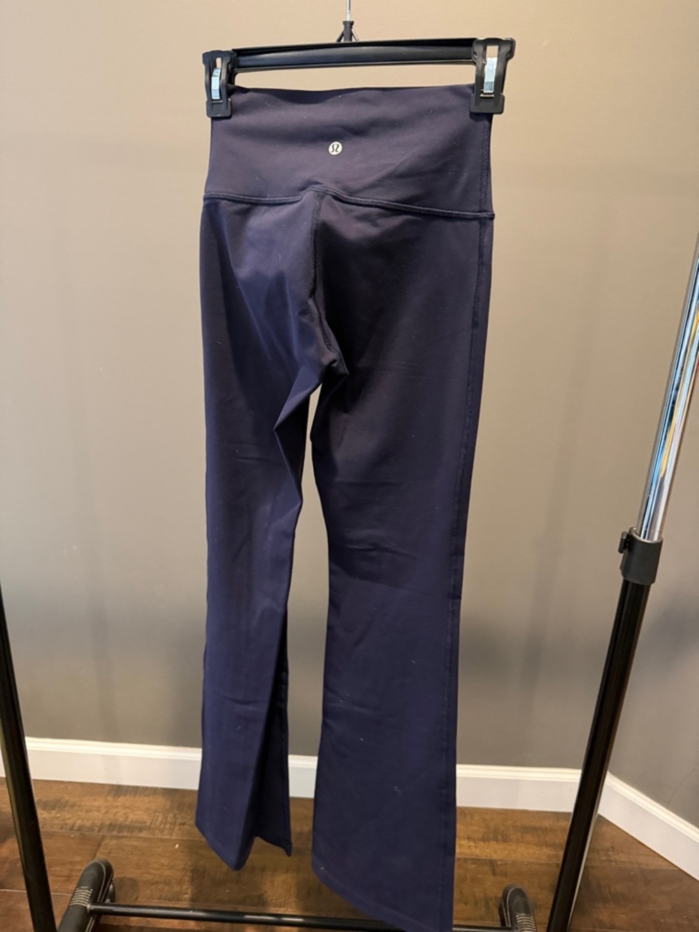 lululemon athletica Boot Cut Flare Pants in Dark Navy - Picture 3 of 3